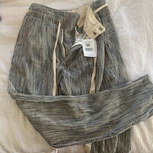 Free People Linen Pants